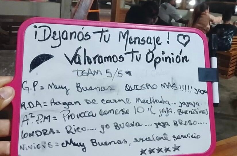 opinion cliente