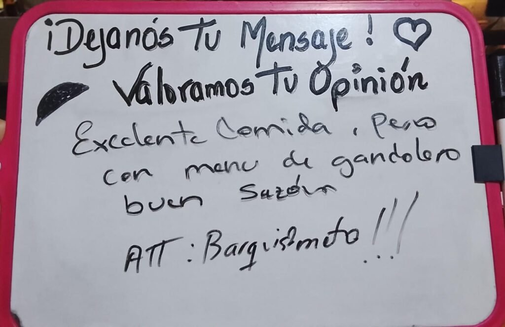 opinión cliente