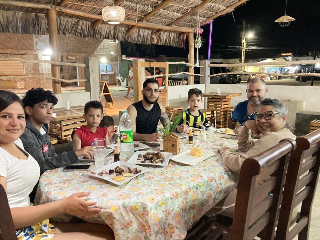 clientes del restaurante